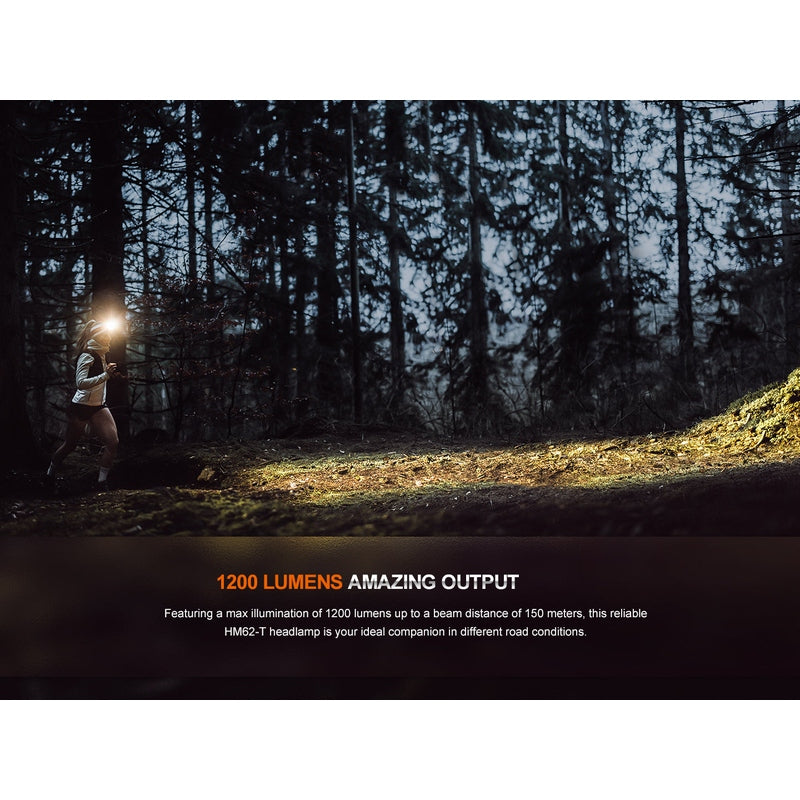 Fenix HM62-T Lightweight Trail Running Headlamp