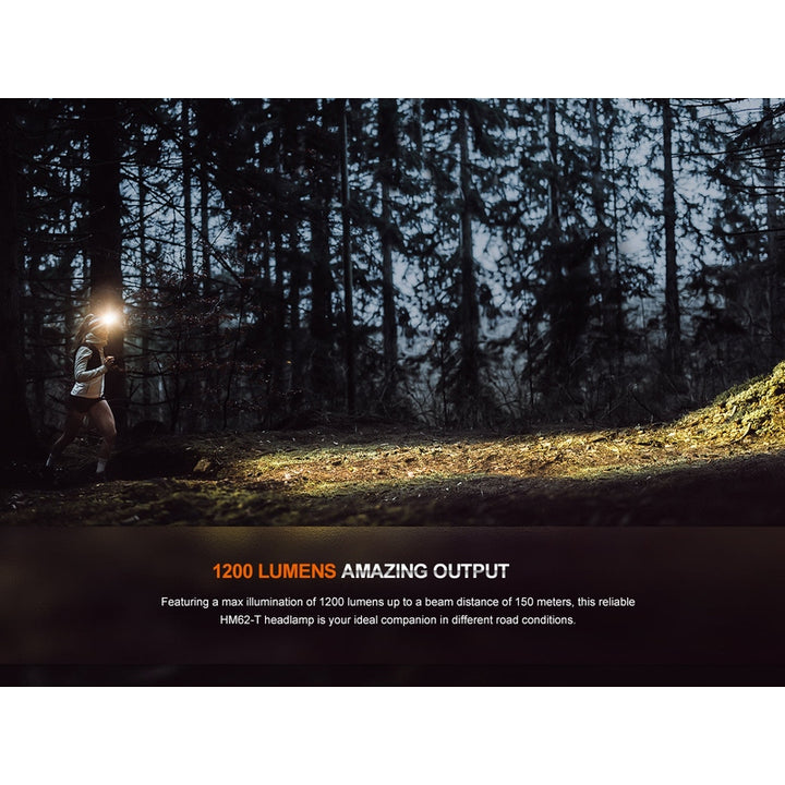 Fenix HM62-T Lightweight Trail Running Headlamp
