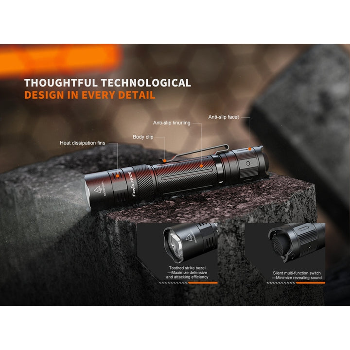 Fenix PD32R Rechargeable Silent Switch LED Flashlight