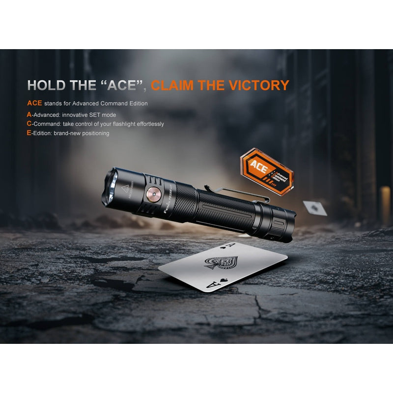 Fenix PD35R ACE Multi-mode Tactical Flashlight + FREE CL01 Mini Lantern