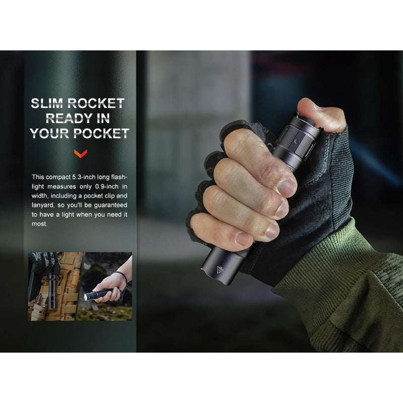 Fenix PD35R Compact Rechargeable Tactical Flashlight