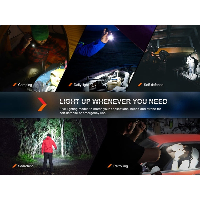 Fenix PD35R Compact Rechargeable Tactical Flashlight