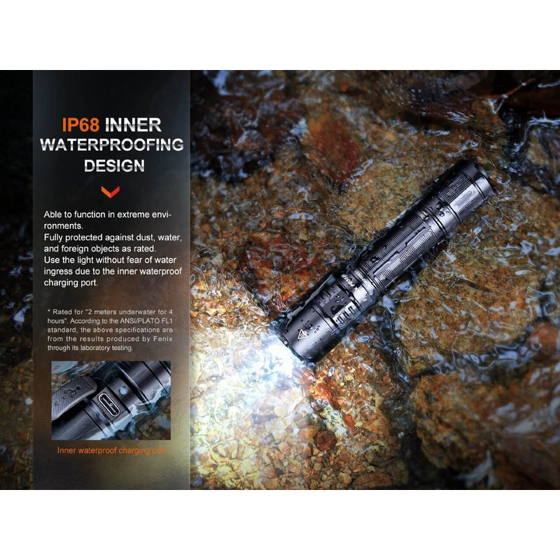 Fenix PD35R Compact Rechargeable Tactical Flashlight