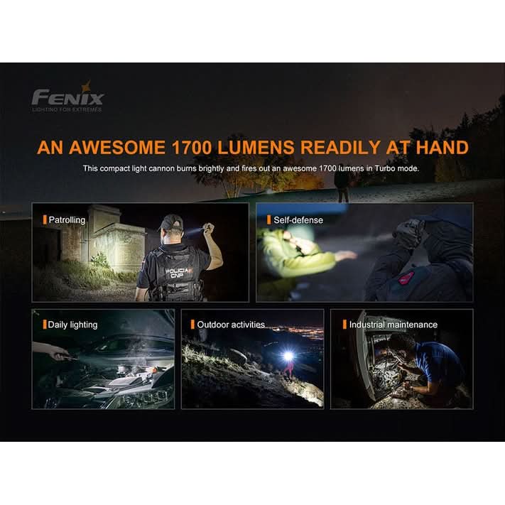 Fenix PD35 V3.0 Everyday Carry Flashlight - 1700 Lumens
