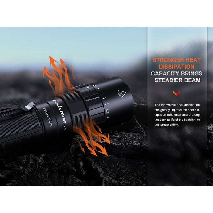 Fenix PD40R V3 Rechargeable Flashlight