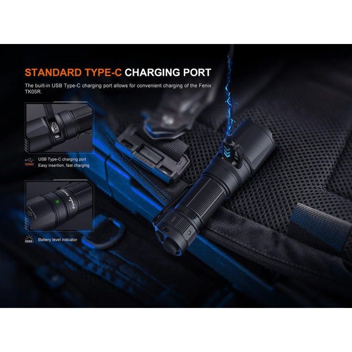 Fenix TK05R Compact Tactical EDC Flashlight