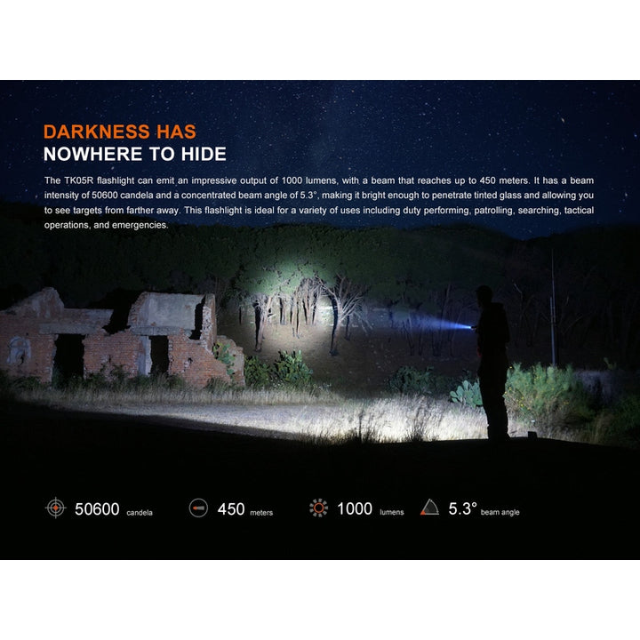 Fenix TK05R Compact Tactical EDC Flashlight