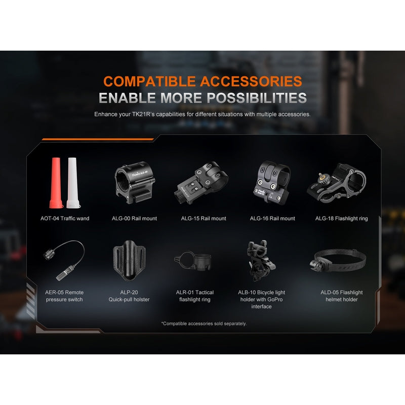 Fenix TK21R Duty Flashlight