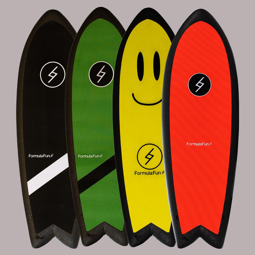 5'3" Twinnie Fish Board by Formula Fun