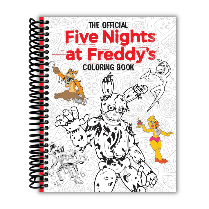 Five Nights at Freddy's Official Coloring Book Spiral Bound