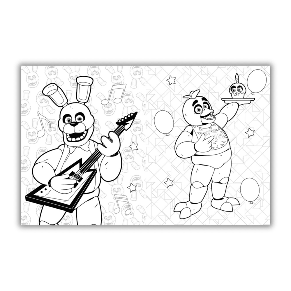 Five Nights at Freddy's Official Coloring Book Spiral Bound