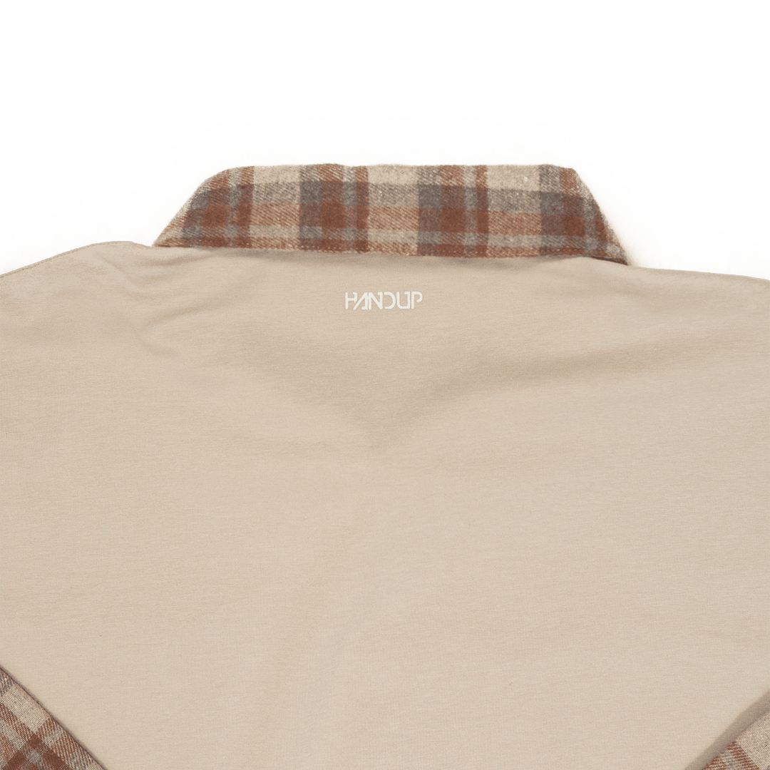 Handup FlexTop Flannel - Saddle Brown/Sand