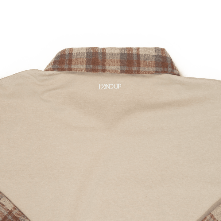 Handup FlexTop Flannel - Saddle Brown/Sand