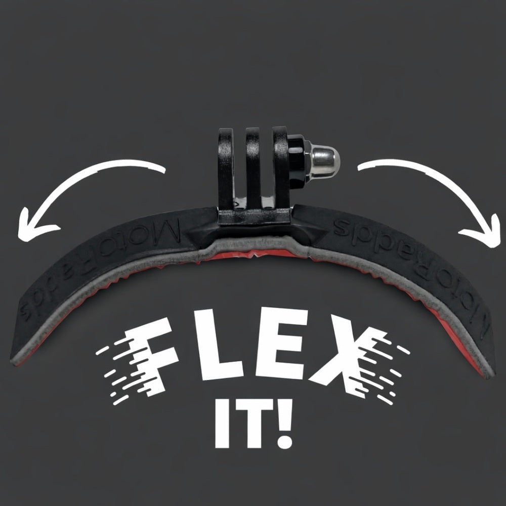 FLEX Slim Universal Flexible Motorcycle Helmet Chin Mount