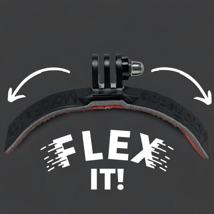 FLEX Slim Universal Flexible Motorcycle Helmet Chin Mount