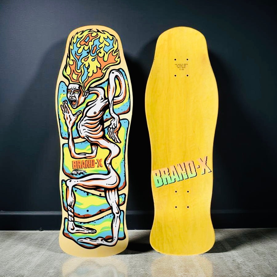 Rubberman 10"x30.25" Limited Edition Deck HAND PAINTED 1 of 5