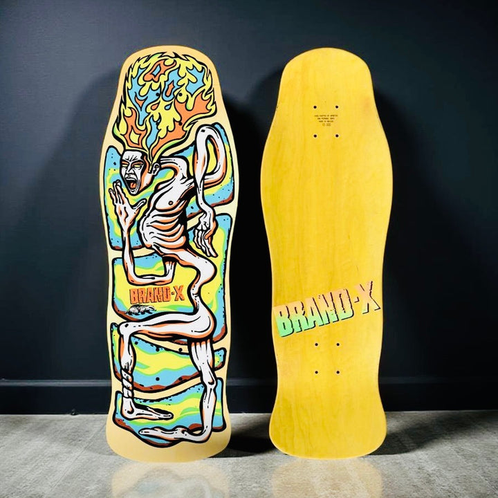 Rubberman 10"x30.25" Limited Edition Deck HAND PAINTED 1 of 5