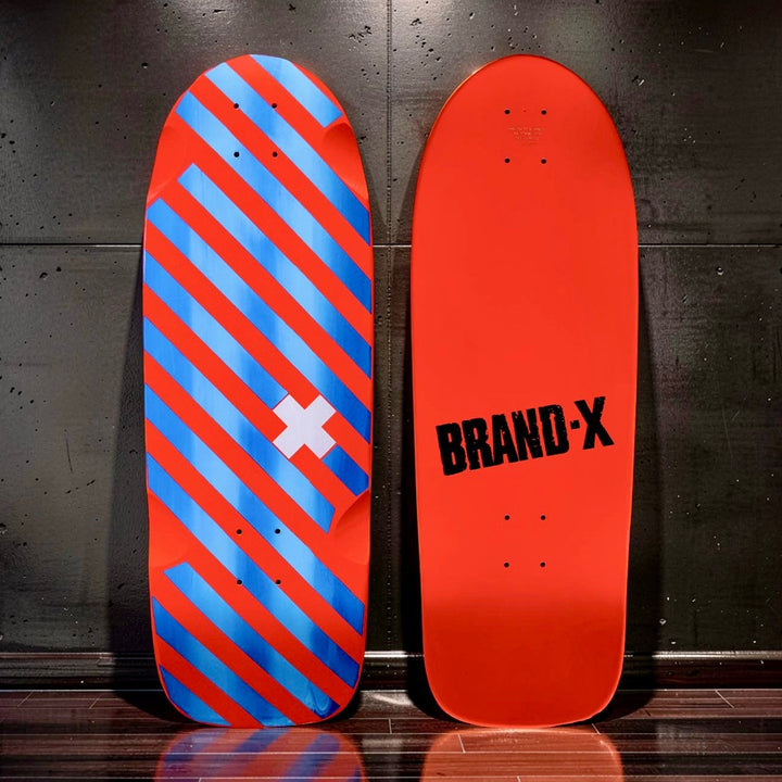 Hand Painted Vertical Hold 10x30 Skateboard Deck