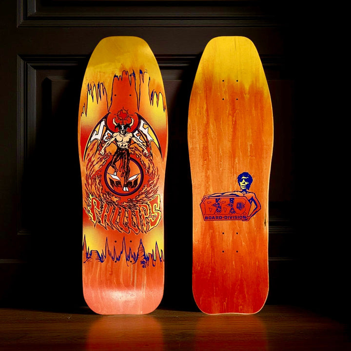 Jeff Phillips DevilMan DOUBLE-FADE Limited Edition, HAND-PAINTED BBC Deck 1 of 14