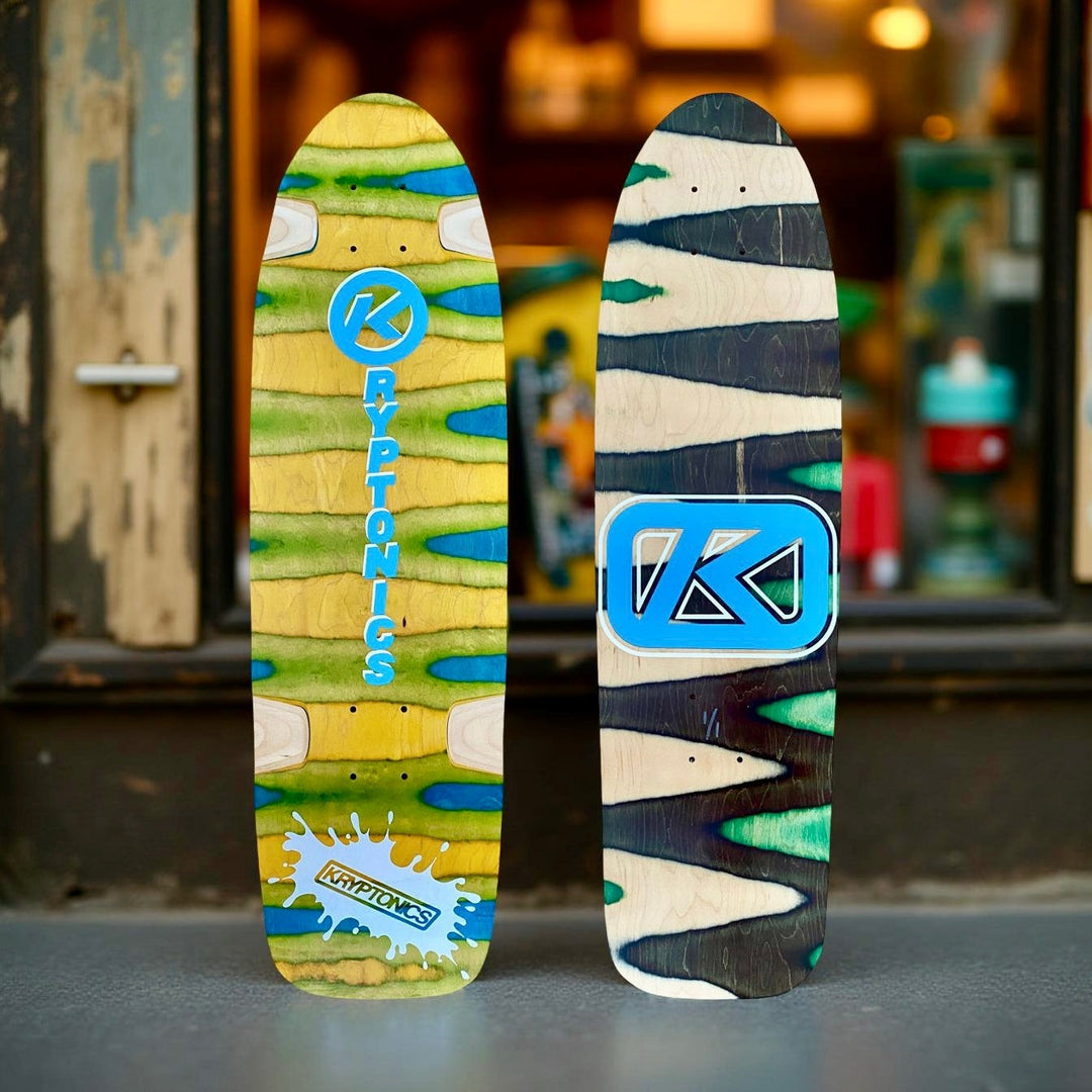 Kryptonics Hand-Painted Cruiser Deck - 8.5”x31”