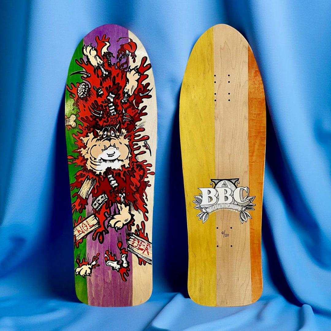 Monty Nolder Exploded Bulldog Limited Deck 10.2"x32"