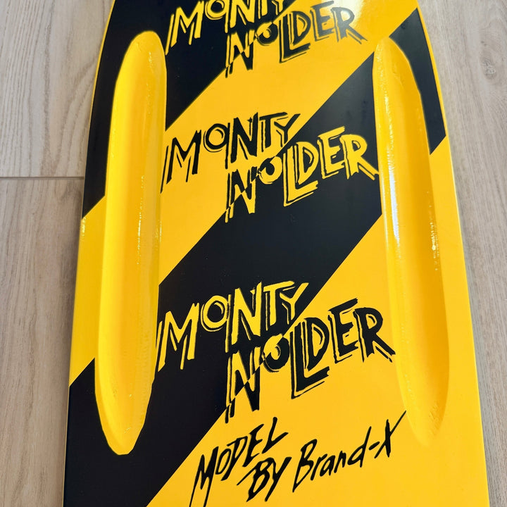 Monty Nolder Limited Edition Routed Deck 10"x30"