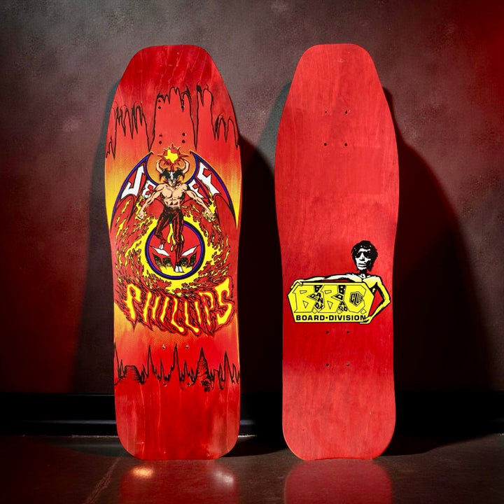 Jeff Phillips DevilMan Limited Edition, HAND PAINTED BBC Deck 1 of 100