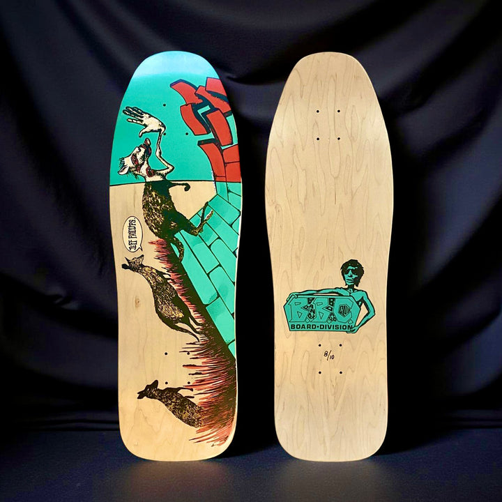 Jeff Phillips Kangaroo Limited Edition BBC Deck, HAND-PAINTED 10"x31" 1 of 10