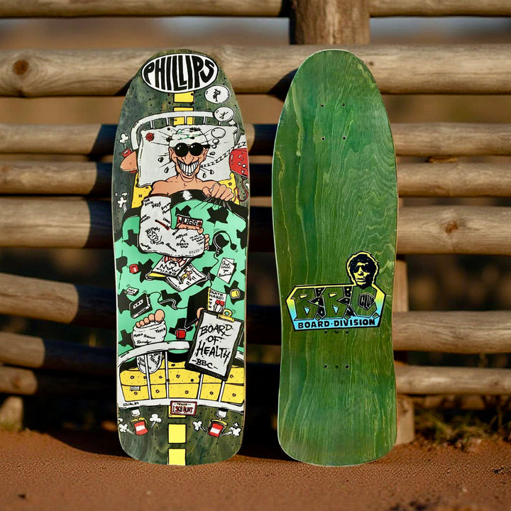 Jeff Phillips Limited Edition Skateboard Deck - Hand-Painted