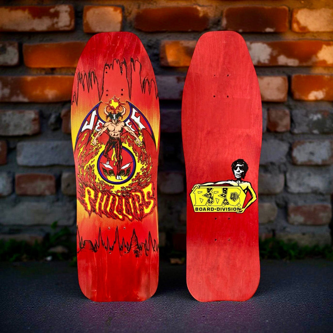 Jeff Phillips DevilMan Limited Edition, HAND PAINTED BBC Deck 1 of 100