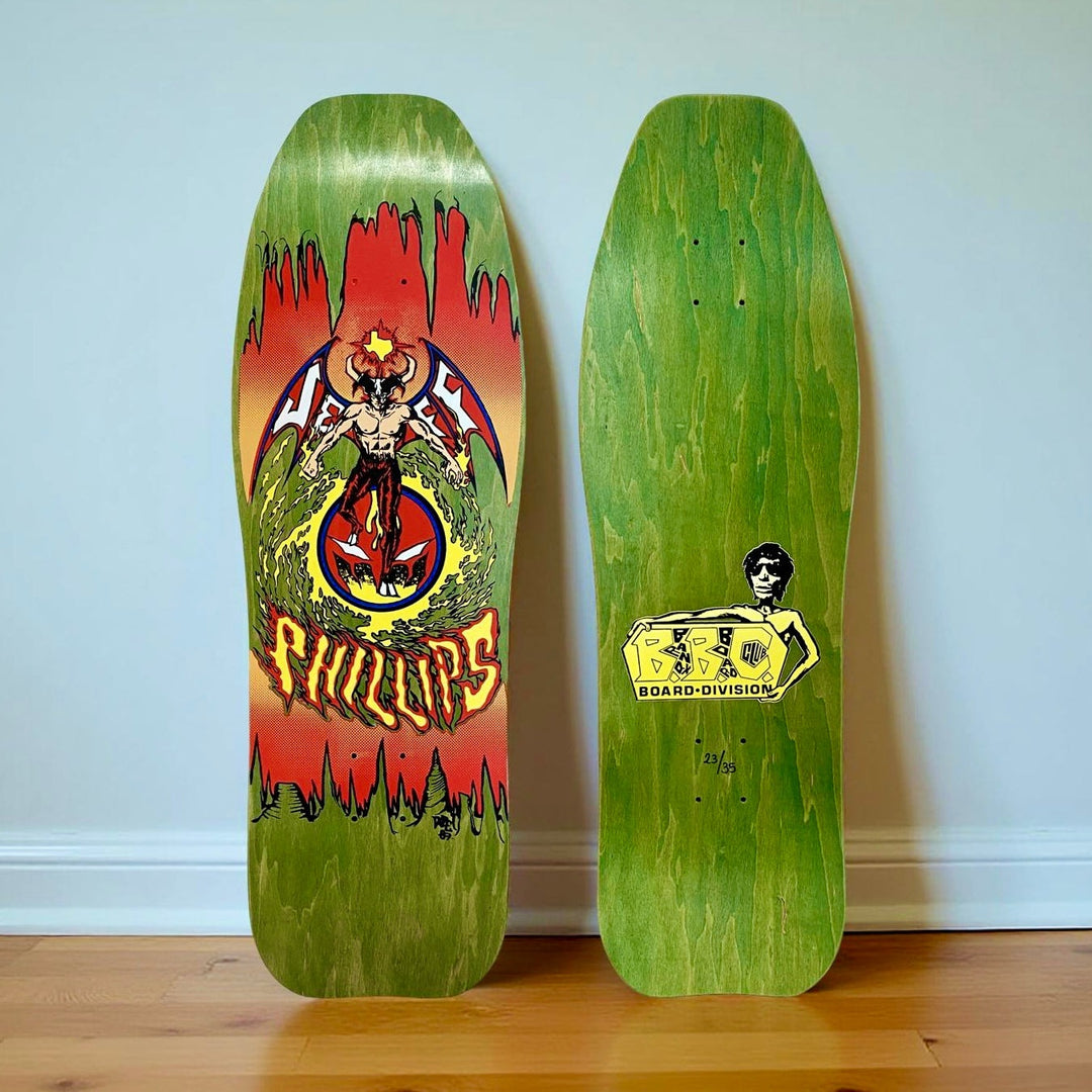 Jeff Phillips DevilMan Limited Edition, HAND PAINTED BBC Deck 1 of 35