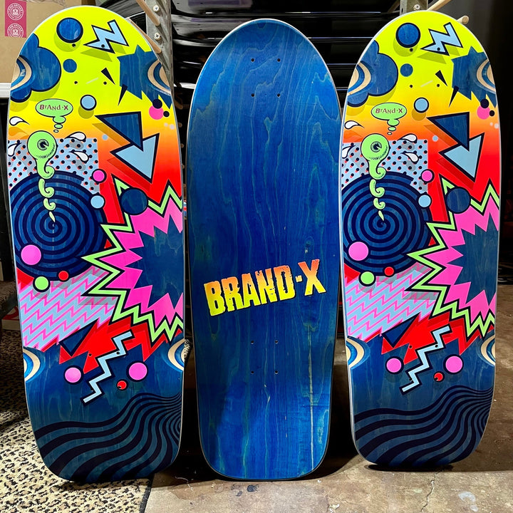 Weirdo 10"x30" Limited Edition HAND-PAINTED Deck 1 of 10