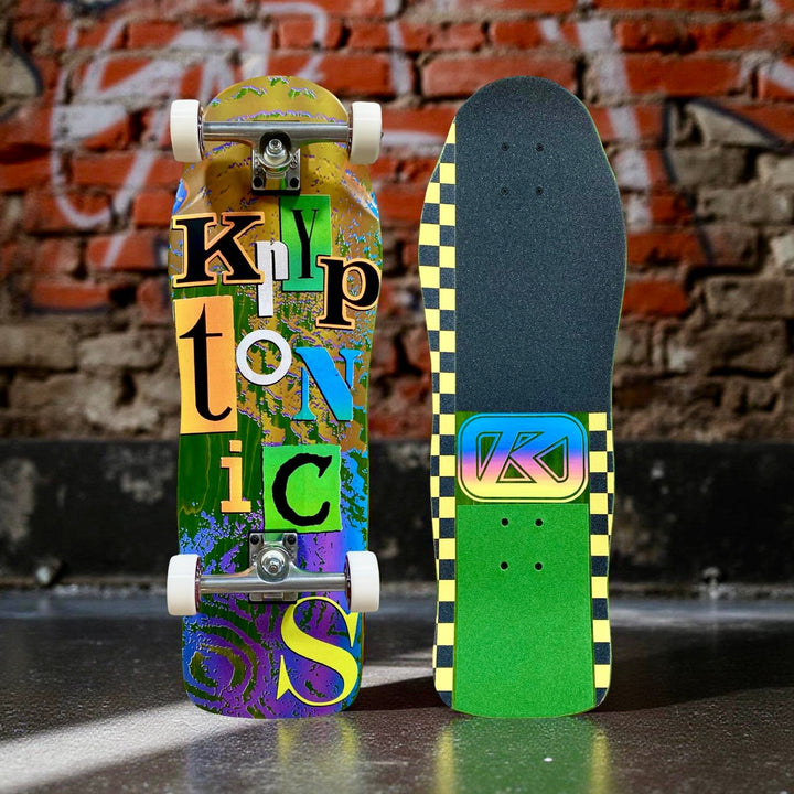 Kryptonics Ransom LIMITED EDITION 10.1"x30" HAND PAINTED Complete 1 of 3