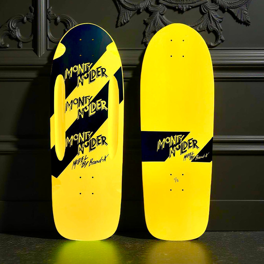Monty Nolder Limited Edition Routed Deck 10"x30"