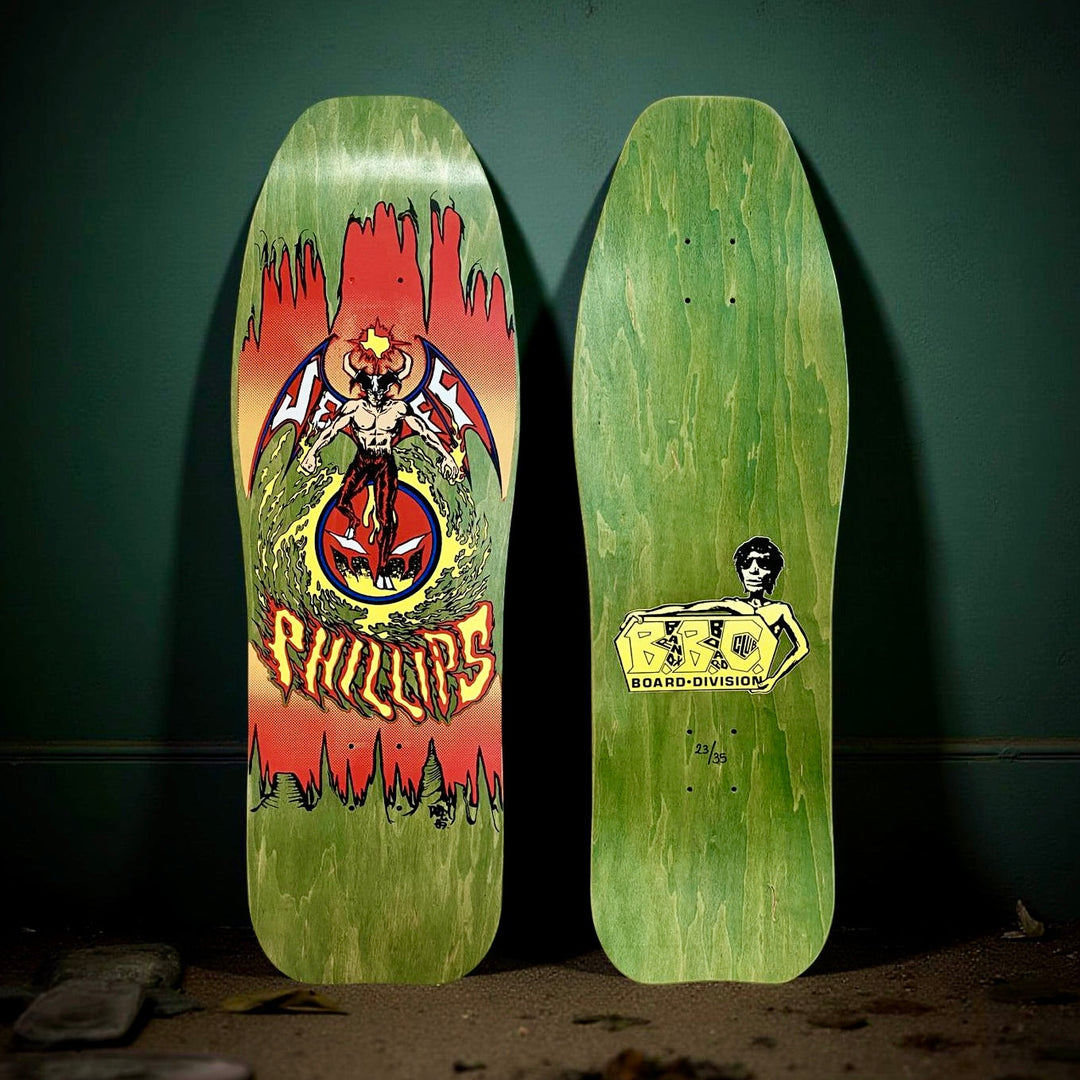 Jeff Phillips DevilMan Limited Edition, HAND PAINTED BBC Deck 1 of 35