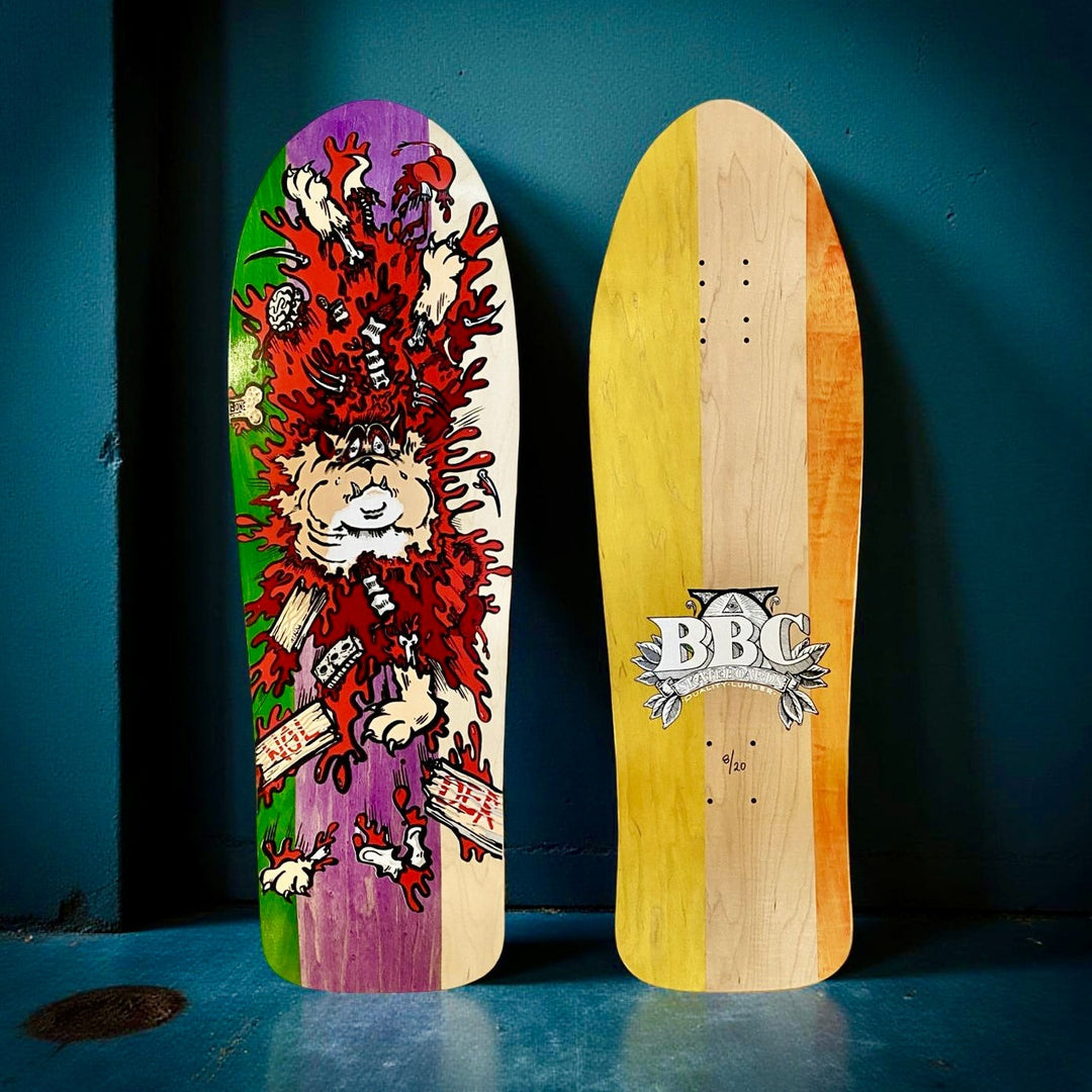 Monty Nolder Exploded Bulldog Limited Deck 10.2"x32"
