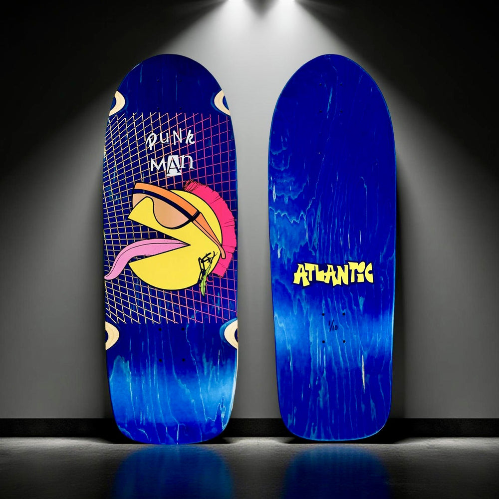 80s Punk Man 10”x30” Limited Edition Skateboard Deck