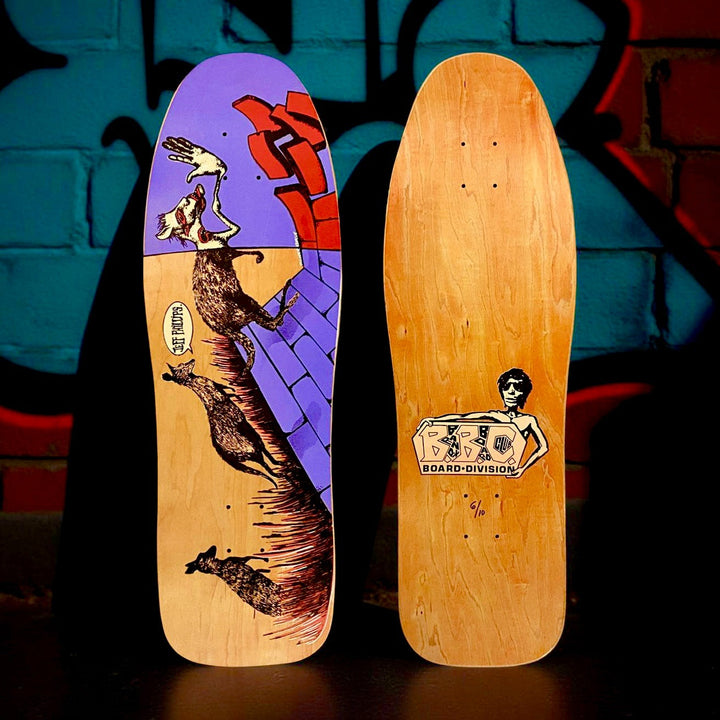 Jeff Phillips Kangaroo Limited Edition BBC Deck, HAND-PAINTED 10"x31" 1 of 10