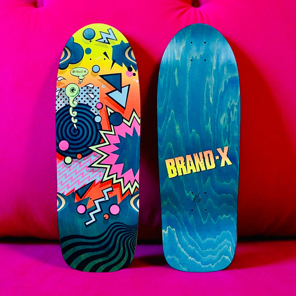 Weirdo 10"x30" Limited Edition HAND-PAINTED Deck 1 of 10