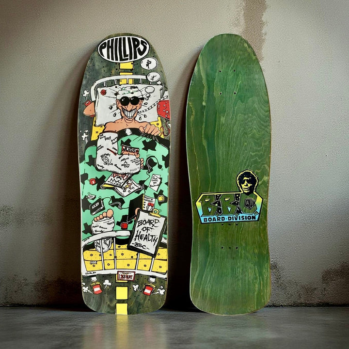 Jeff Phillips Limited Edition Skateboard Deck - Hand-Painted