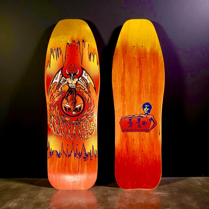 Jeff Phillips DevilMan DOUBLE-FADE Limited Edition, HAND-PAINTED BBC Deck 1 of 14