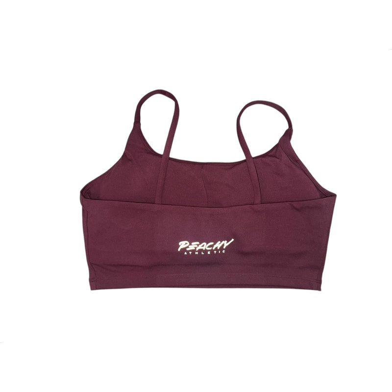 Peachy Athletic Minimalist Sports Bra