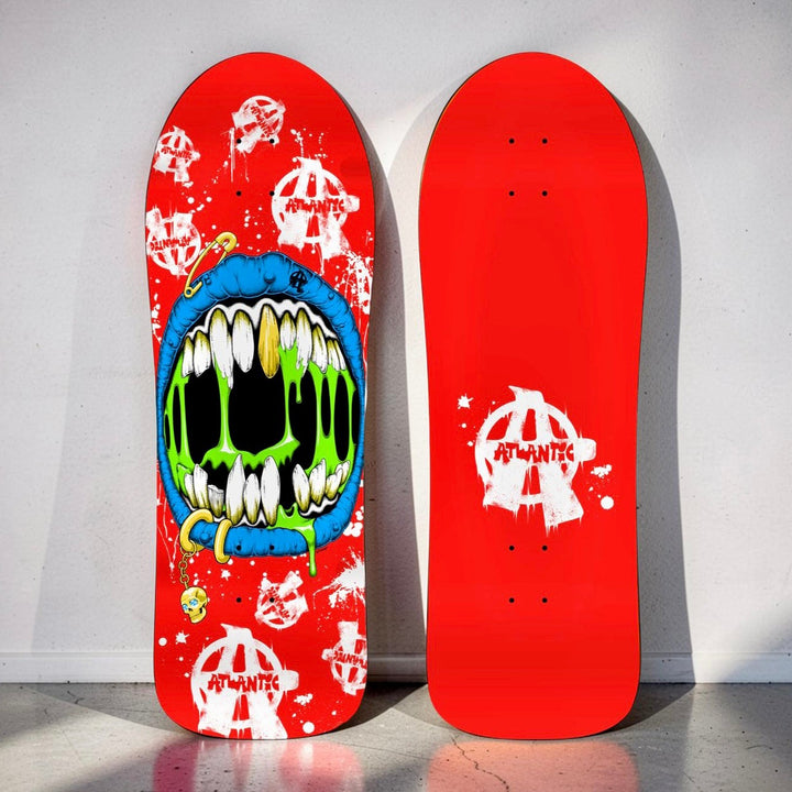 Limited Edition Slime Mouth Skateboard Deck by Brand-X