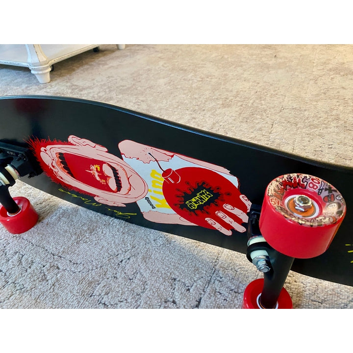 Josh Marlowe “Bomb King” Limited Edition Torpedo COMPLETE 10”x31” HAND-PAINTED 1 of 5