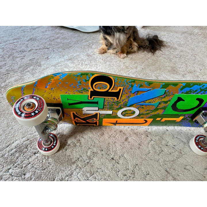 Kryptonics Ransom LIMITED EDITION 10.1"x30" HAND PAINTED Complete 1 of 3