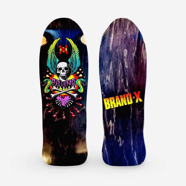X-Con Limited Edition, HAND-PAINTED 10"x30" Deck (1 of 10)