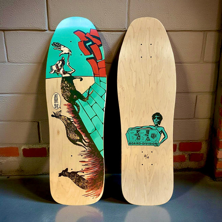 Jeff Phillips Kangaroo Limited Edition BBC Deck, HAND-PAINTED 10"x31" 1 of 10