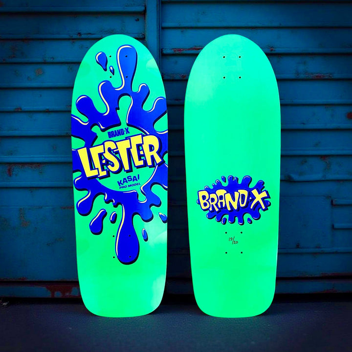 Lester Kasai 10”x30” HAND PAINTED Limited Edition Deck 1 of 20