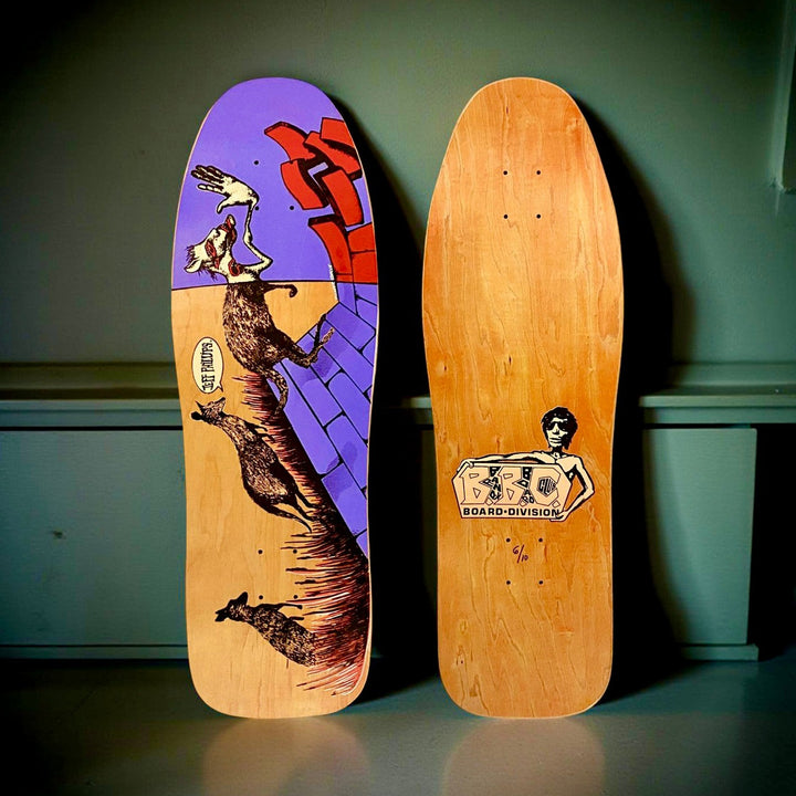 Jeff Phillips Kangaroo Limited Edition BBC Deck, HAND-PAINTED 10"x31" 1 of 10