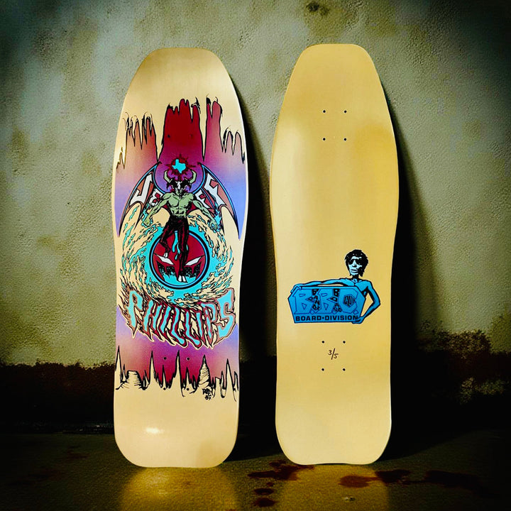 Jeff Phillips DevilMan METALLIC GOLD Limited Edition, BBC Deck HAND-PAINTED 1 of 5